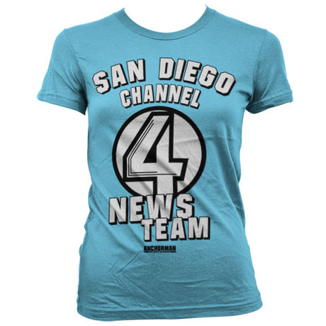 San Diego Channel 4 Girly T-Shirt