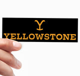 Yellowstone Logotype Sticker