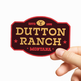 Dutton Ranch Patch Sticker