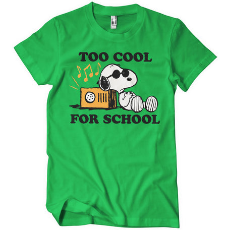 Snoopy - Too Cool For School T-Shirt