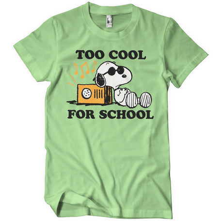 Snoopy - Too Cool For School T-Shirt