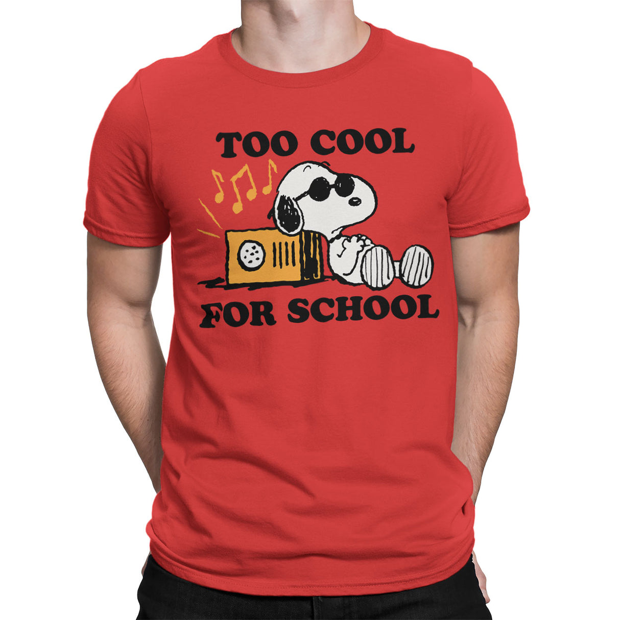 Snoopy - Too Cool For School T-Shirt