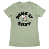 Peanuts - Take It Easy Girly Tee