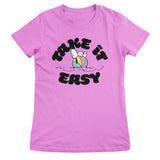 Peanuts - Take It Easy Girly Tee
