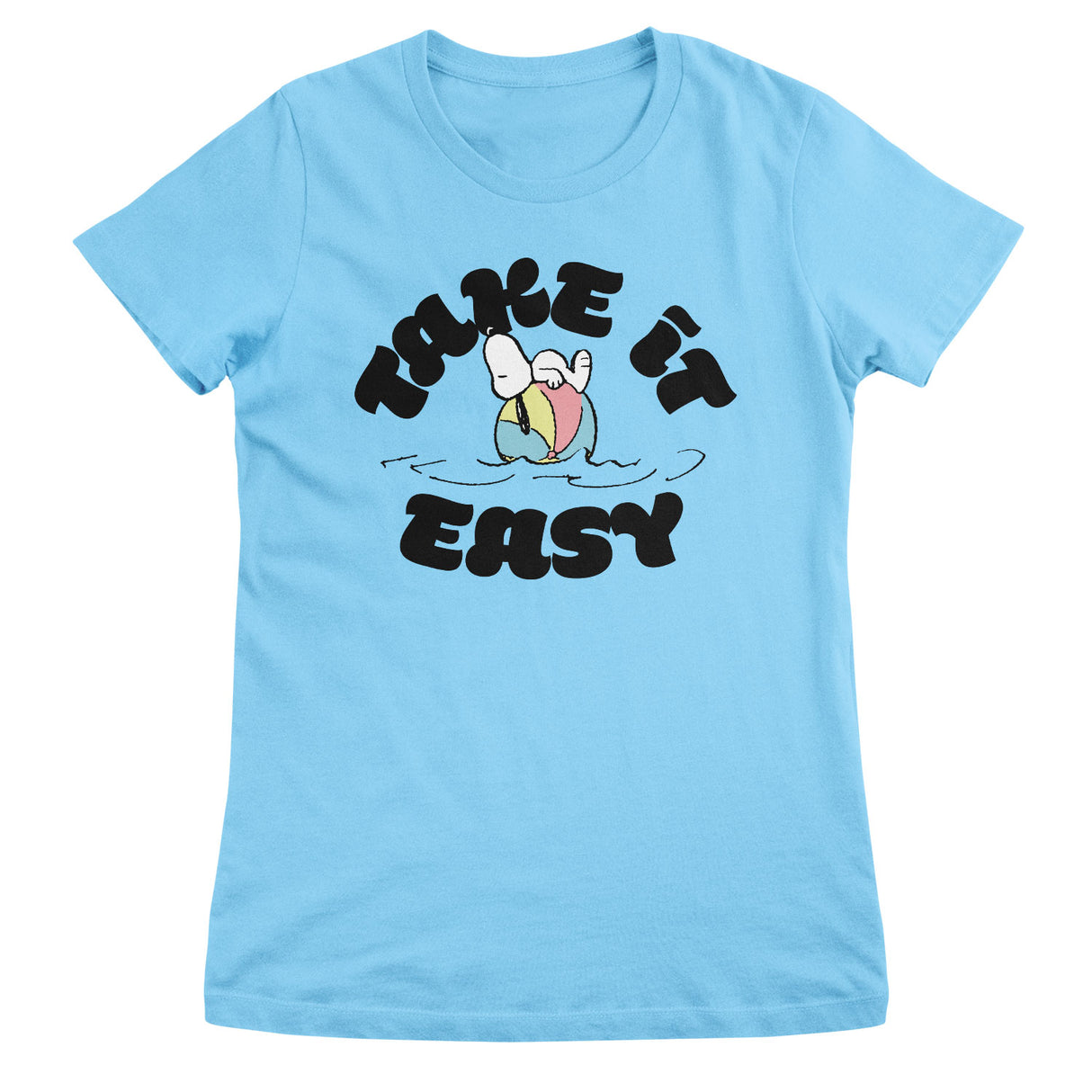 Peanuts - Take It Easy Girly Tee
