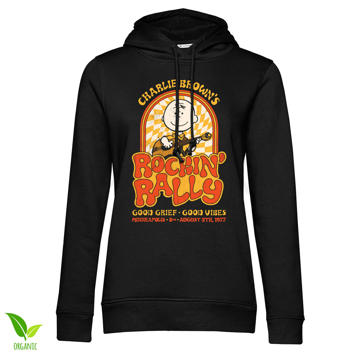 Charlie Browns Rockin Rally Girly Hoodie