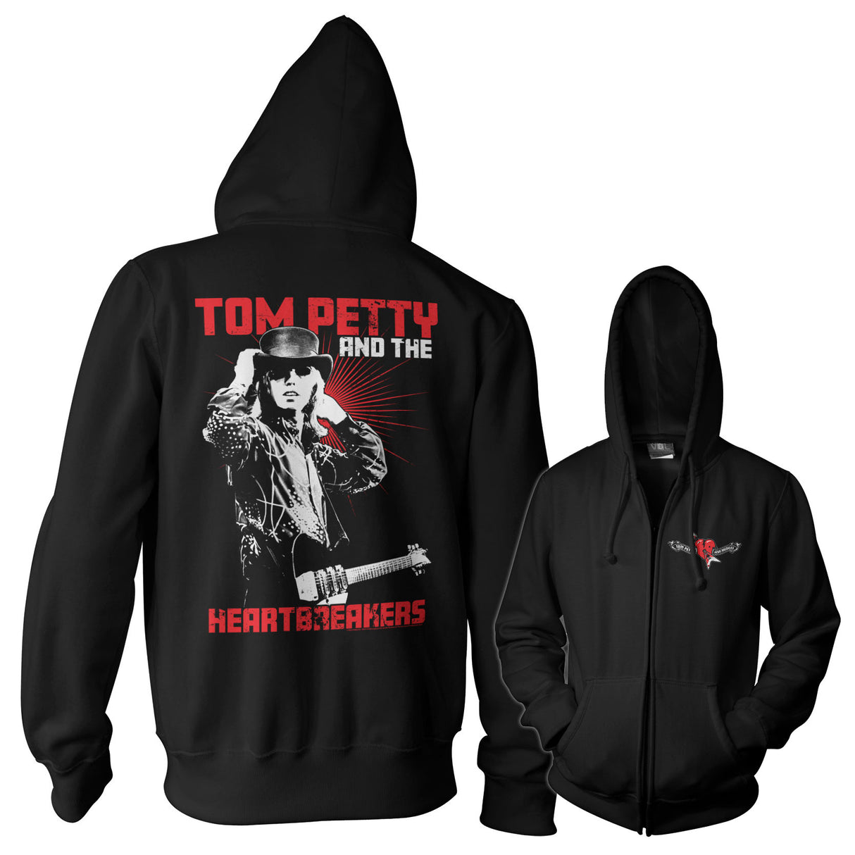 Tom Petty - Free Zipped Hoodie