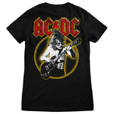 AC/DC Angus Young Girly Tee