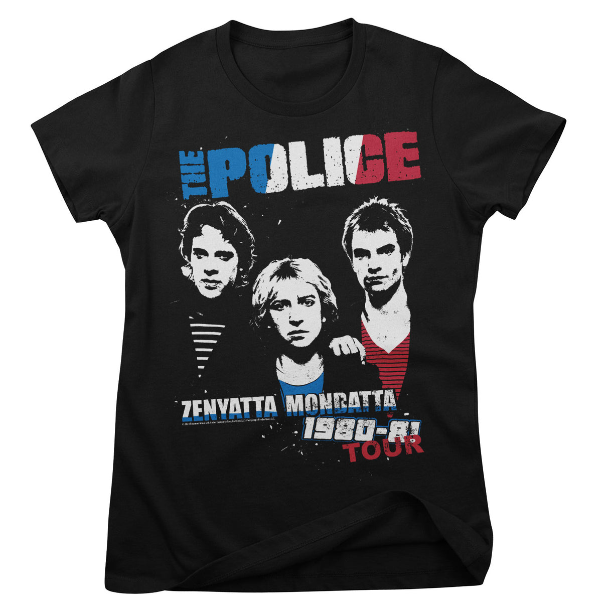 The Police - Zenyatta Mondatta Tour Big & Tall T-Shirt