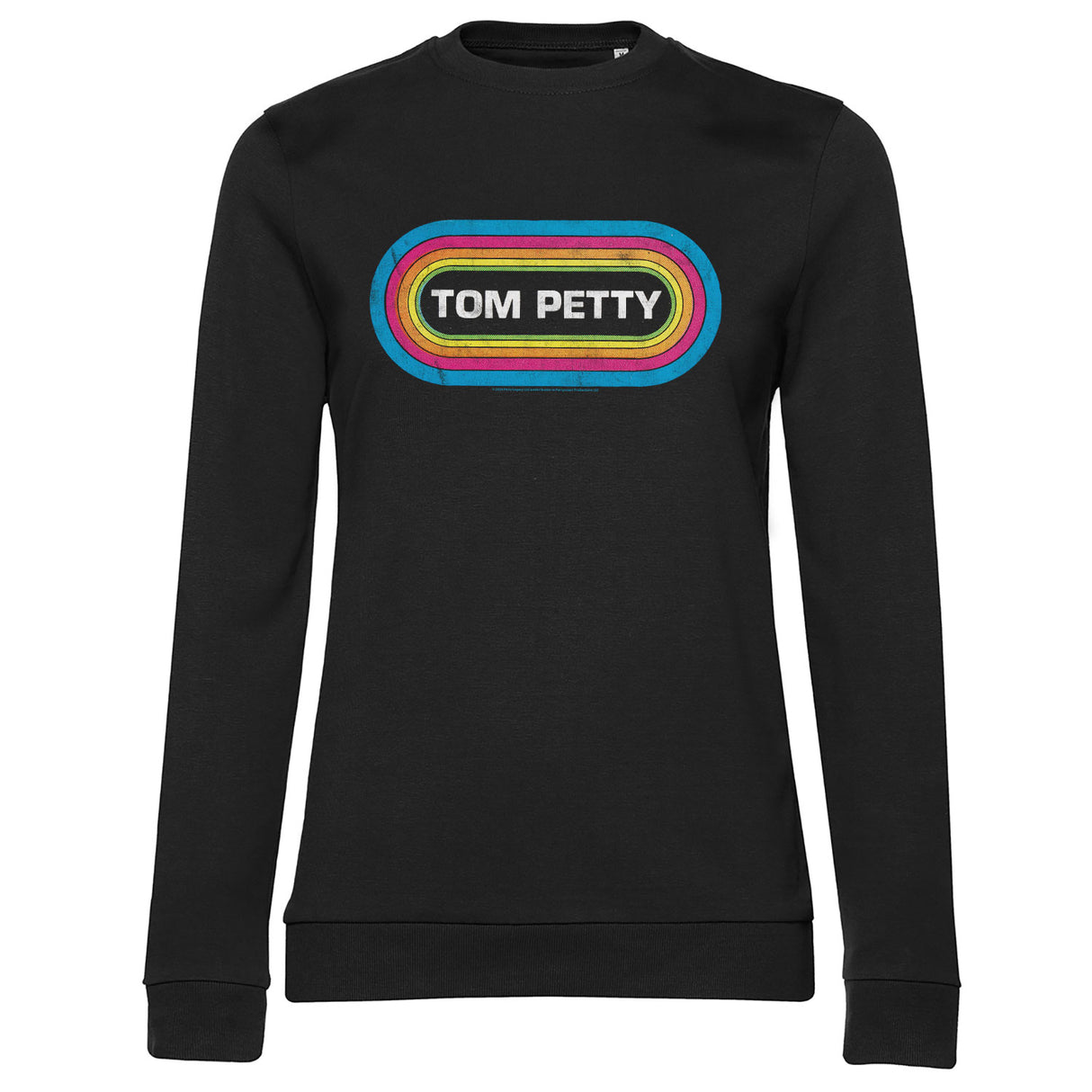 Tom Petty Retro Logo Girly Sweatshirt