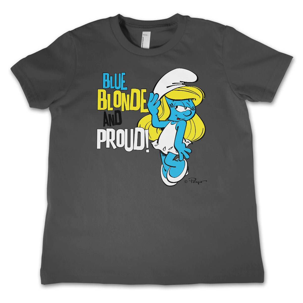 Blue, Blonde & Proud Kids Tee