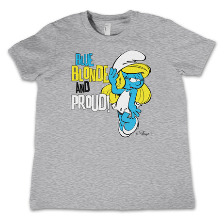 Blue, Blonde & Proud Kids Tee