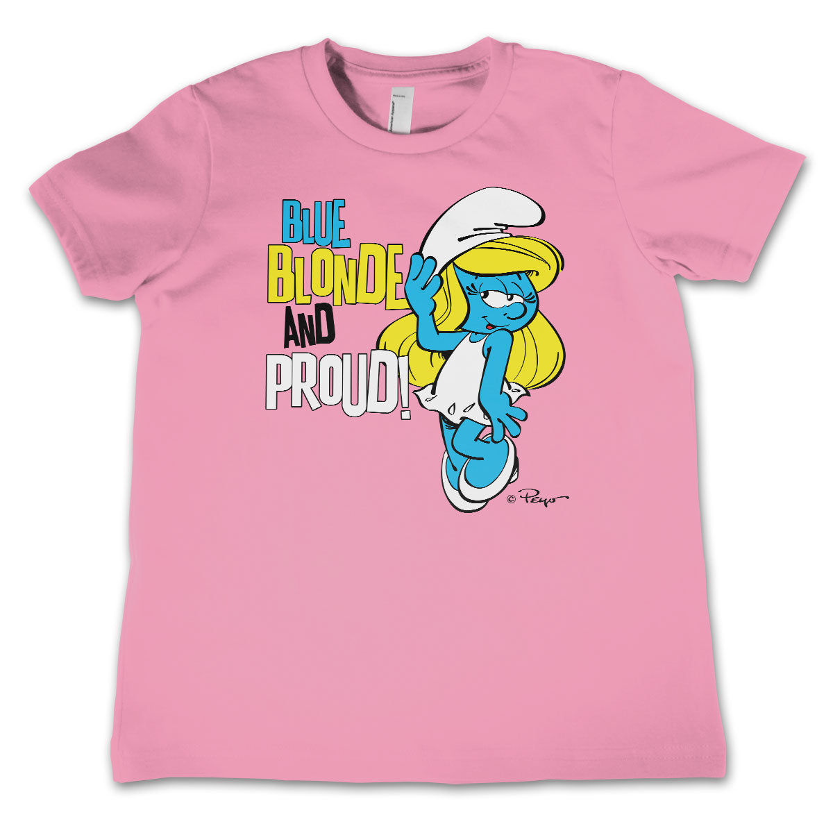 Blue, Blonde & Proud Kids Tee