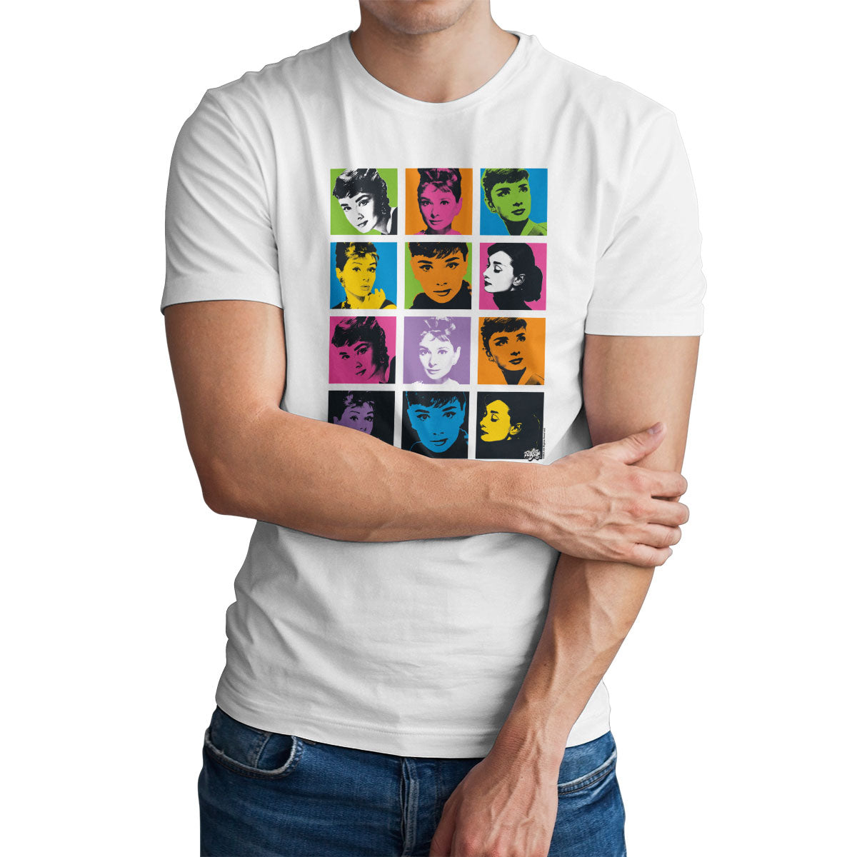 Audrey Hepburn Pop-Art T-Shirt