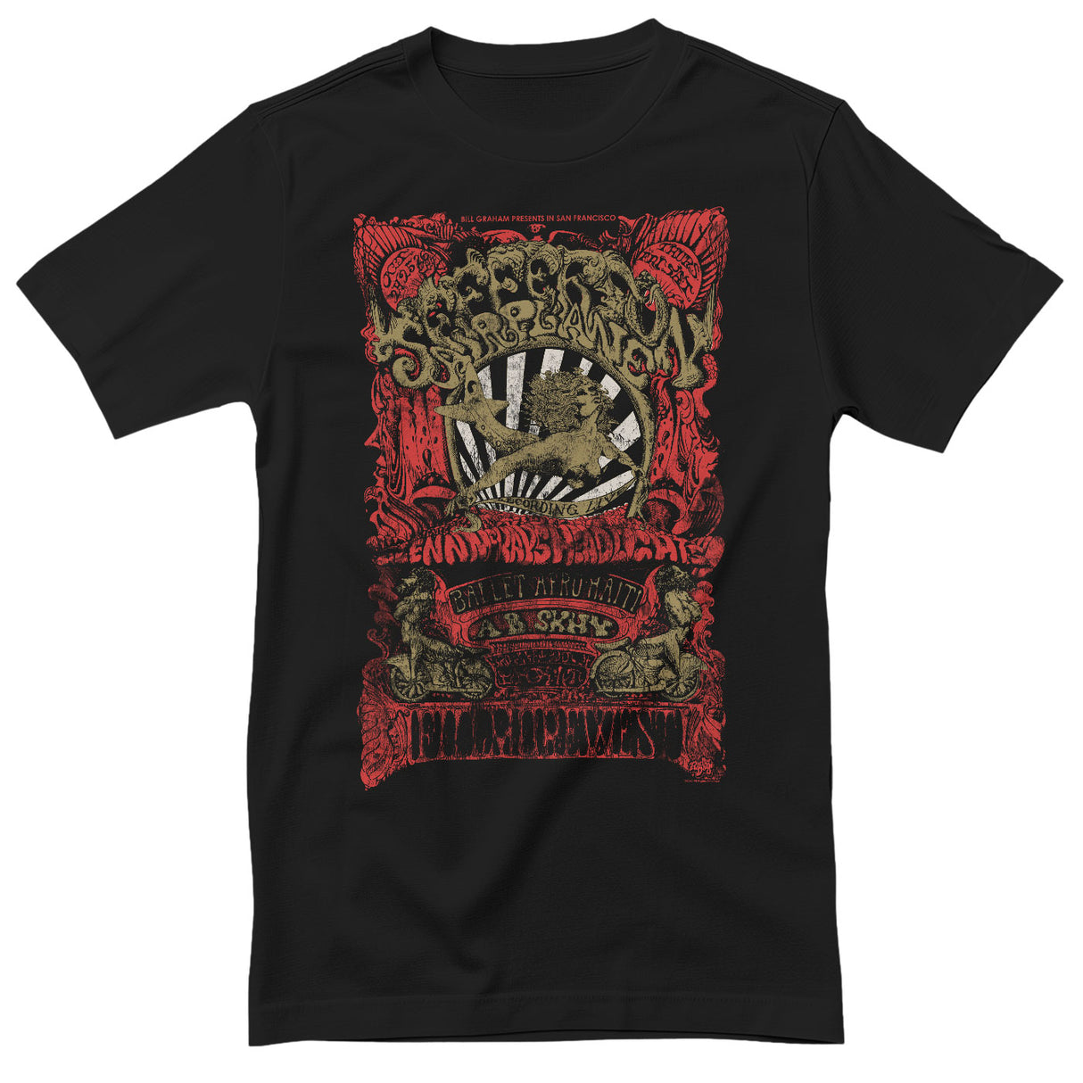 Jefferson Airplane In San Fransisco Poster T-Shirt