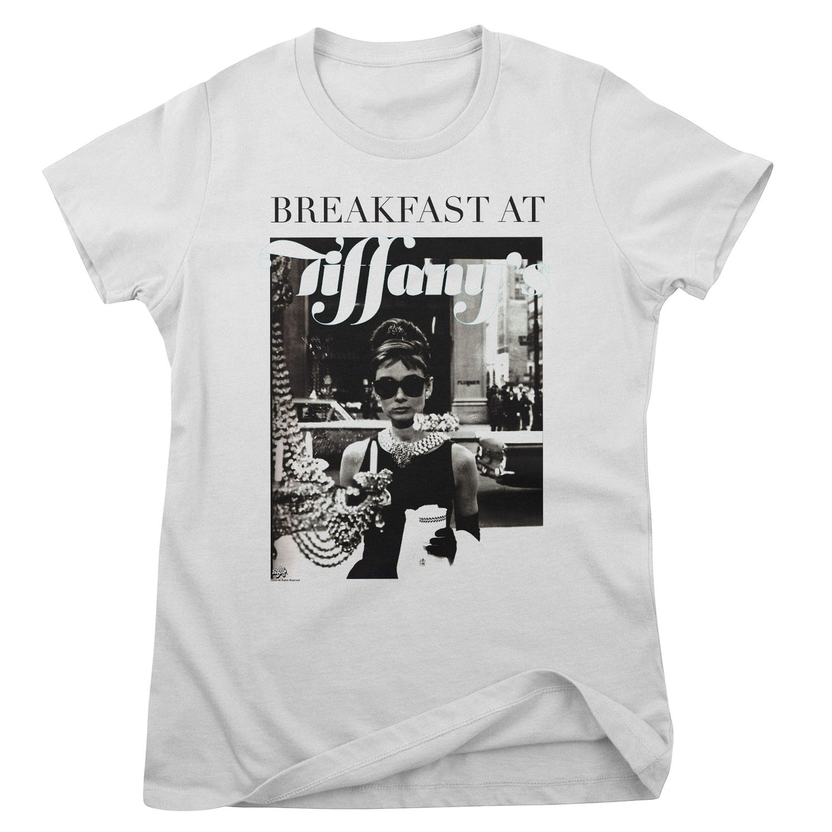 Breakfast At Tiffany's Girly Tee