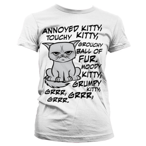 Grumpy Cat Girly T-Shirt