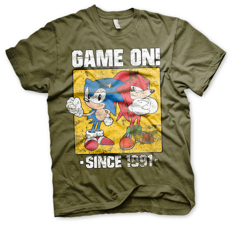 Sonic - Game On Since 1991 T-Shirt