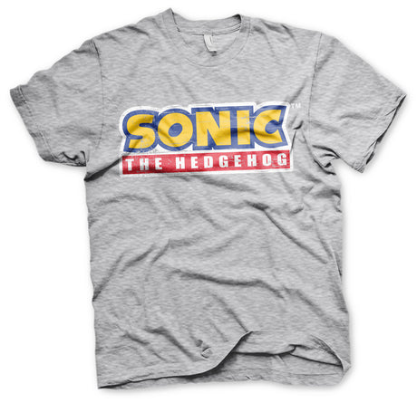 Sonic The Hedgehog Cracked Logo T-Shirt