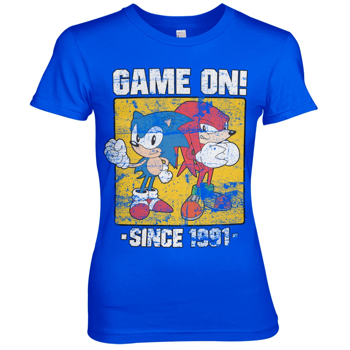 Sonic - Game On Since 1991 Girly Tee