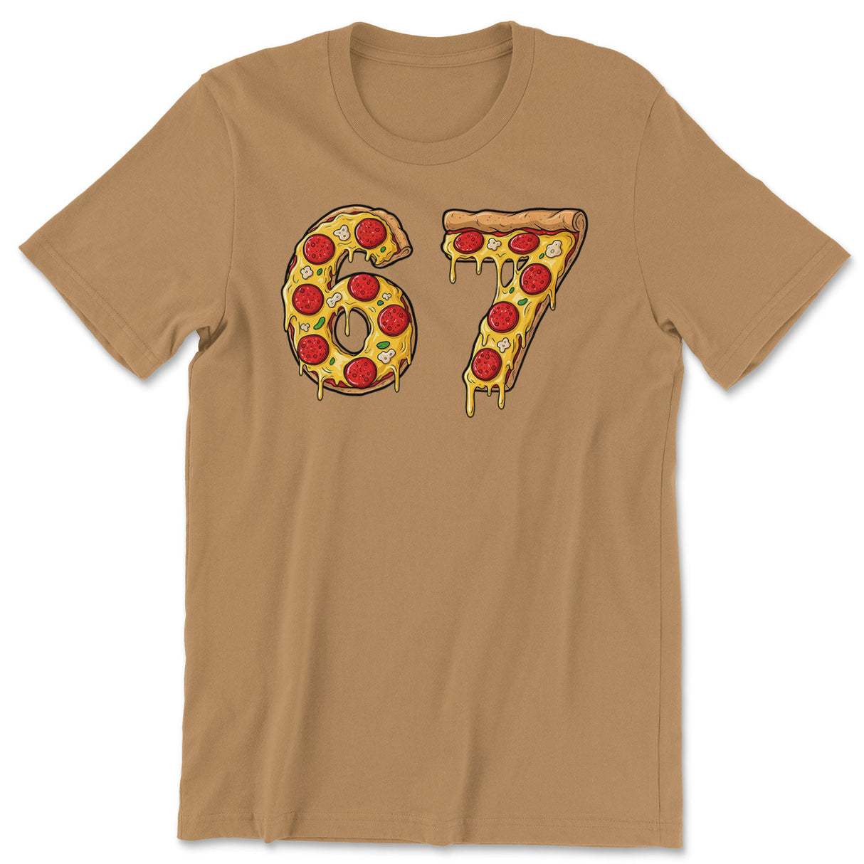 Six Seven Pizza Slice Tee