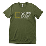 National Sarcasm Society Tee