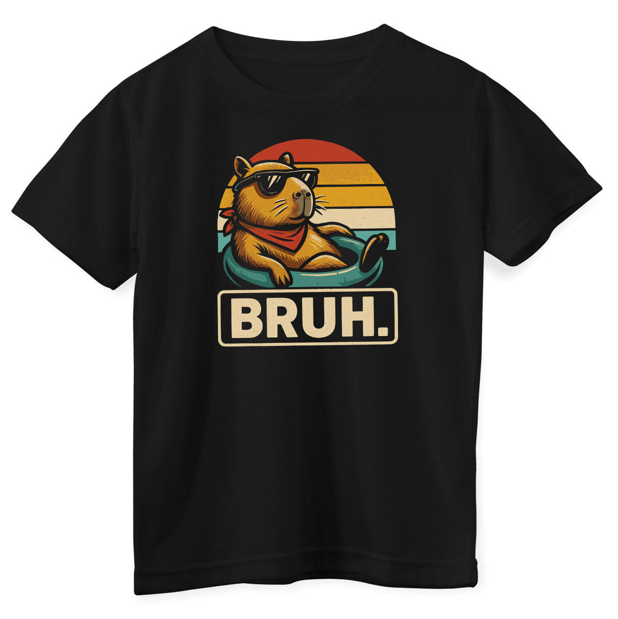 Capybara Bruh Kids Tee