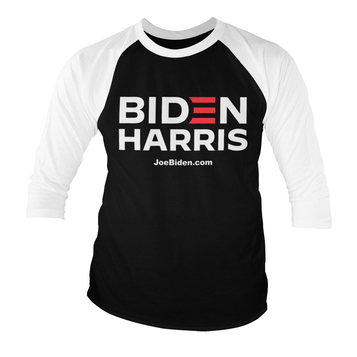 Biden Harris Baseball 3/4 Sleeve Tee