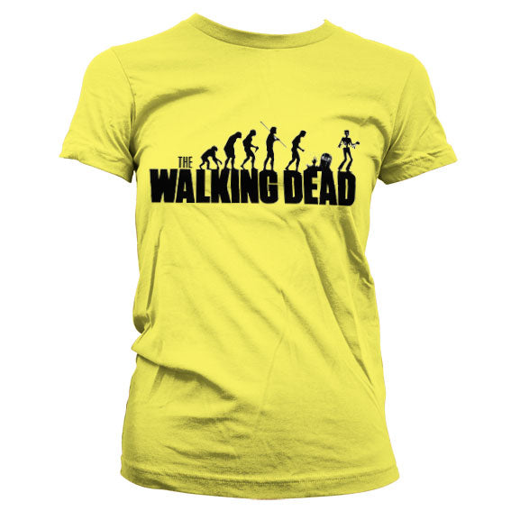 The Walking Dead Evolution Girly T-Shirt