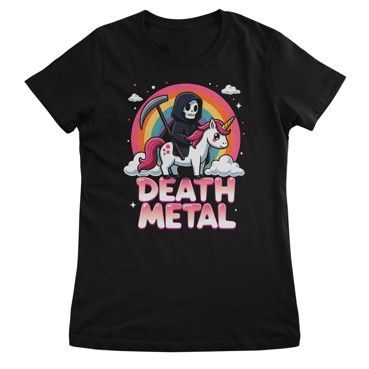 Death Metal Girly Top