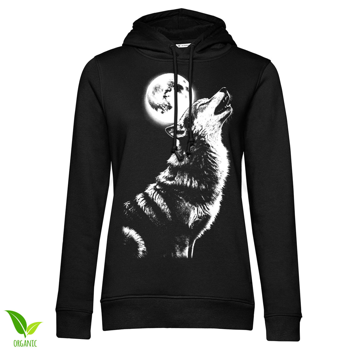 Wolf Howl Girly Hoodie