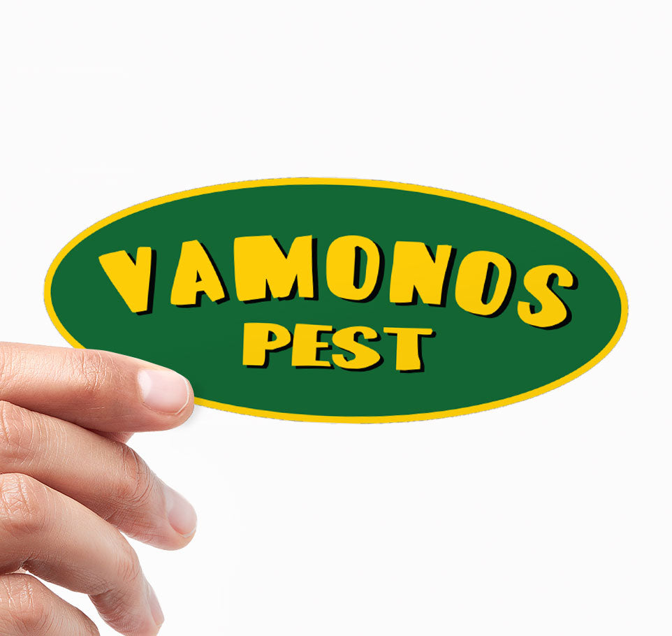 Vamonos Pest Oval Sticker