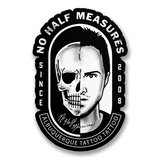 No Half Measures Sticker