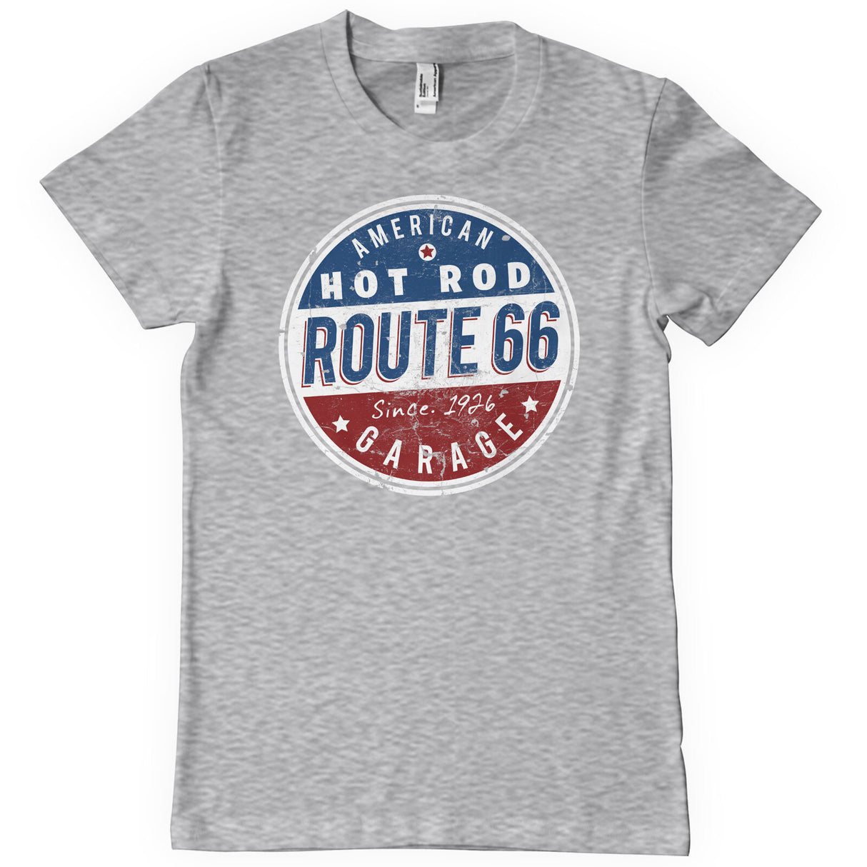 Route 66 - Hot Rod Garage T-Shirt