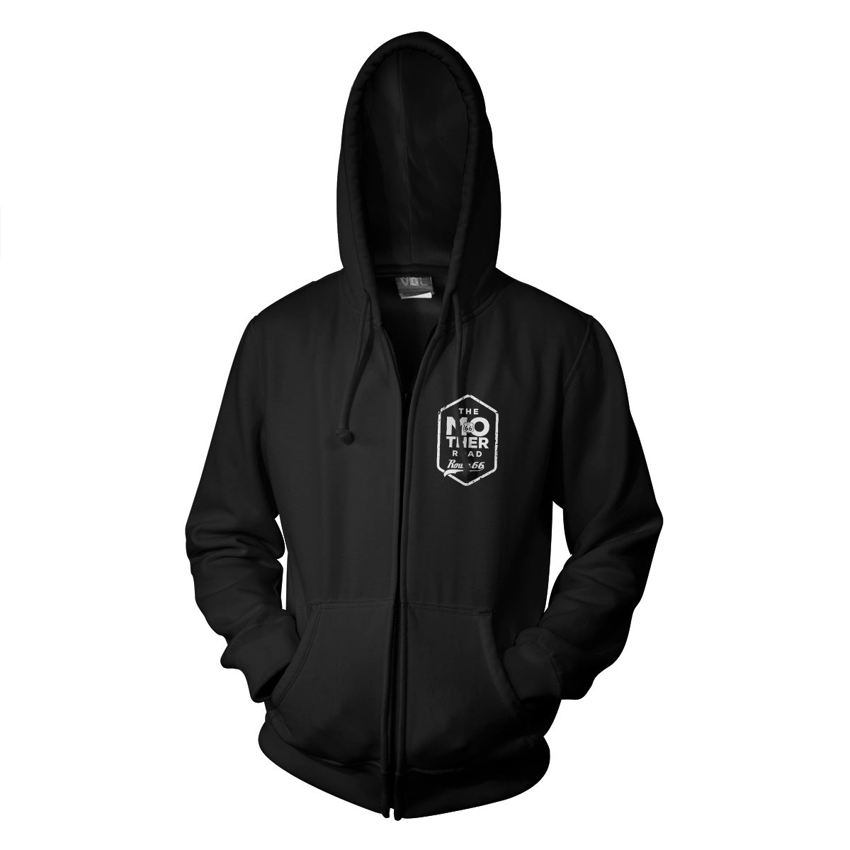 Route 66 Los Angeles Zipped Hoodie