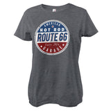 Route 66 - Hot Rod Garage Girly Tee