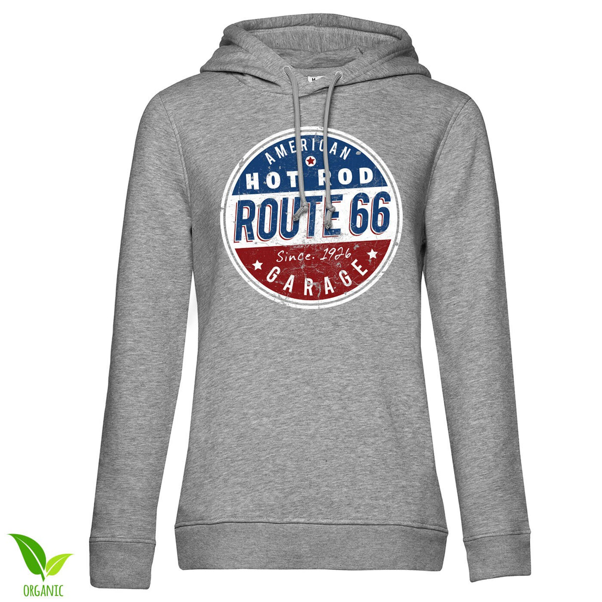 Route 66 - Hot Rod Garage Girls Hoodie