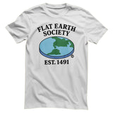 Flat Earth Society - ToddArt T-Shirt