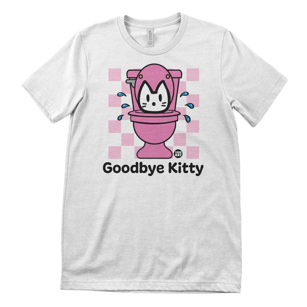 Goodbye Kitty Pink Potty - ToddArt T-Shirt