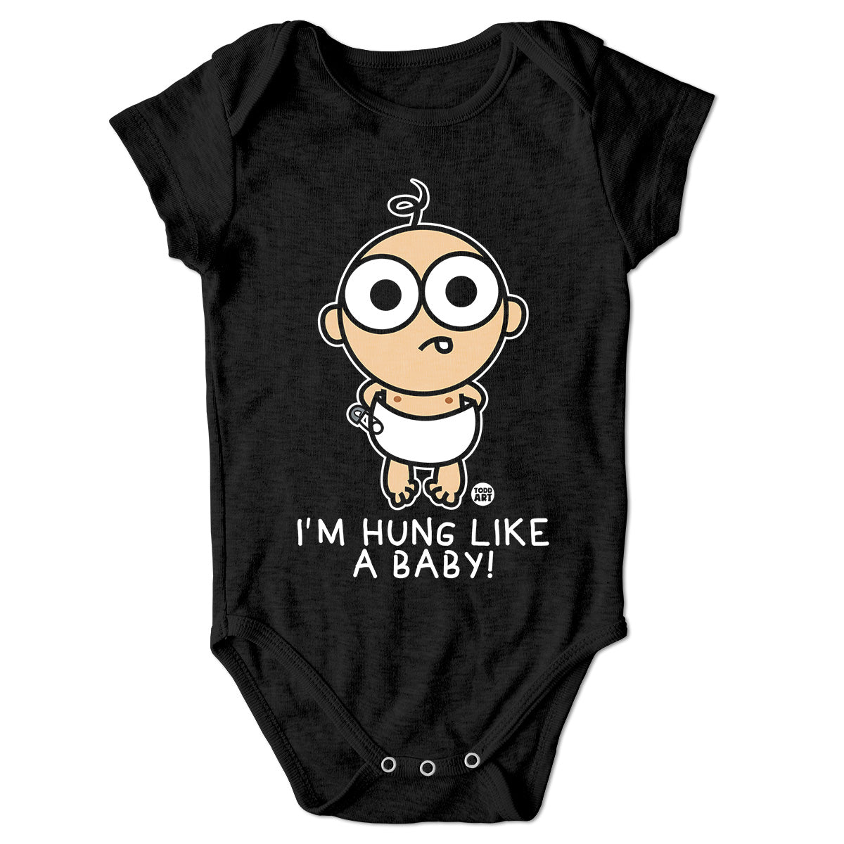 Bad Baby - I'm Hung Like A Baby - ToddArt Baby Body