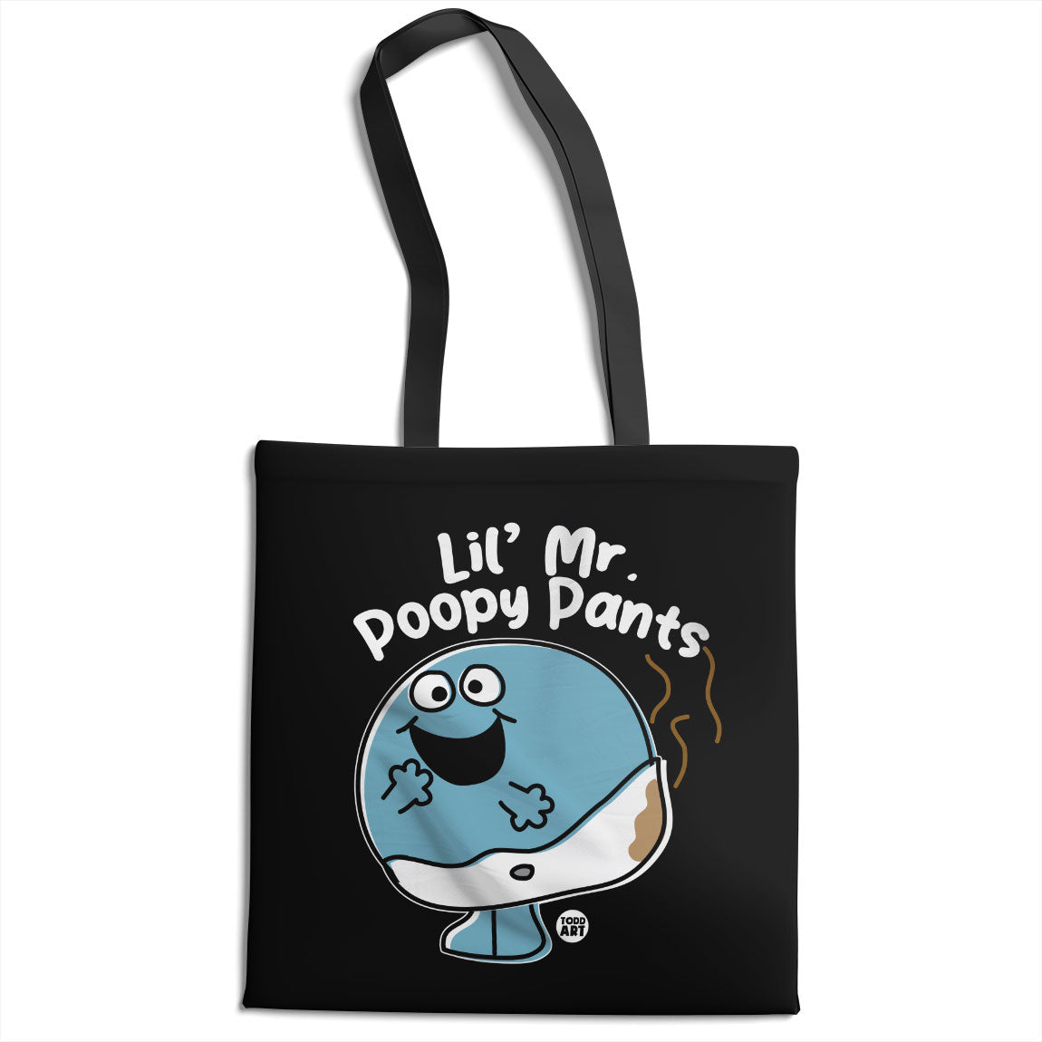 Lil' Mr Poopy Pants - ToddArt Tote Bag