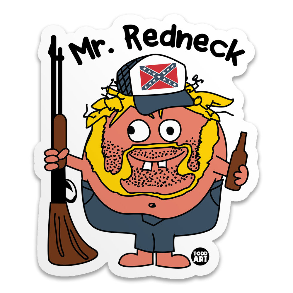 Mr Redneck Sticker