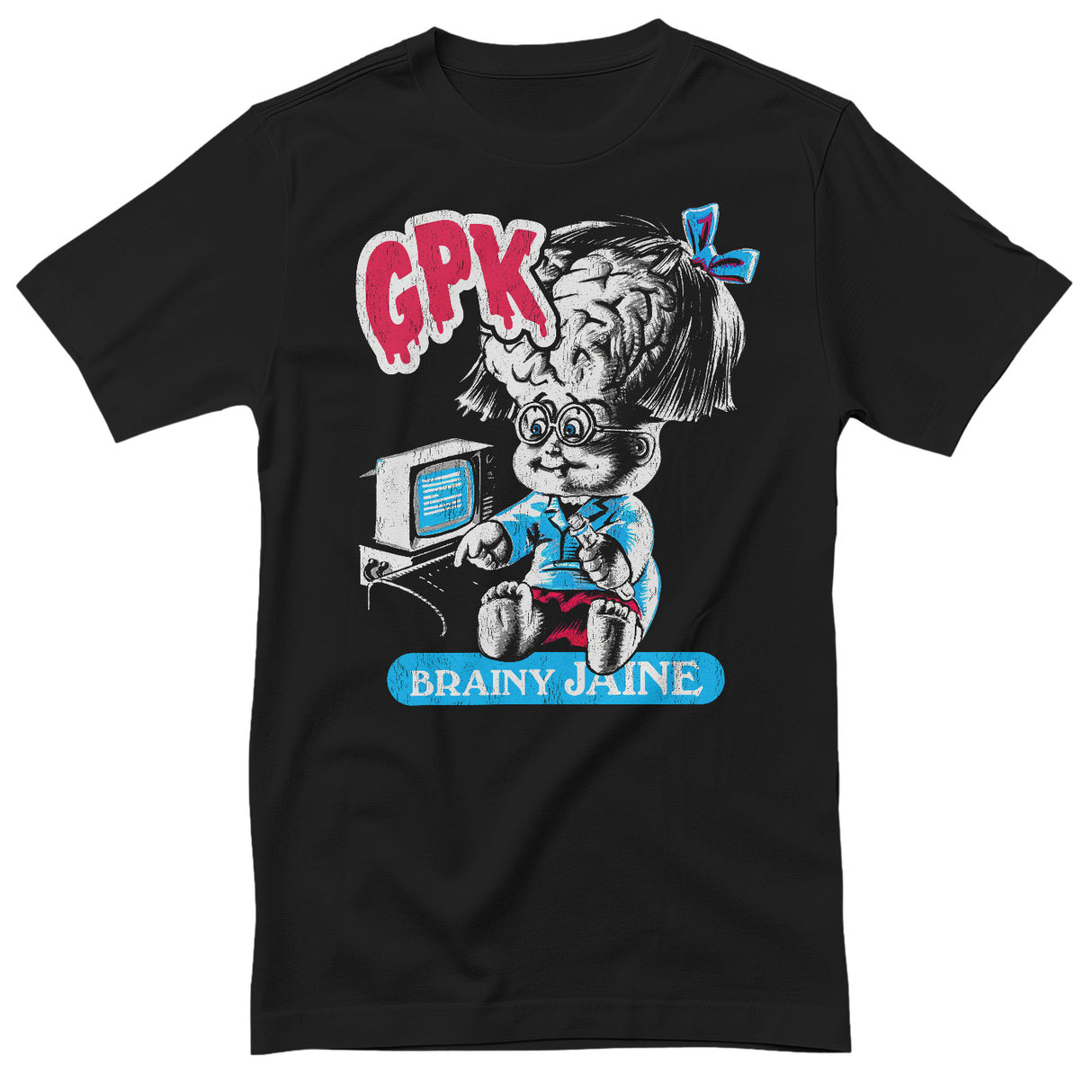 Garbage Pail Kids - Brainy Jaine T-Shirt