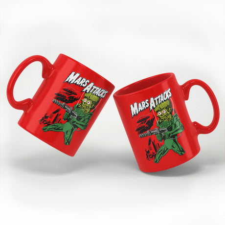 Mars Attacks Red Chaos Mug