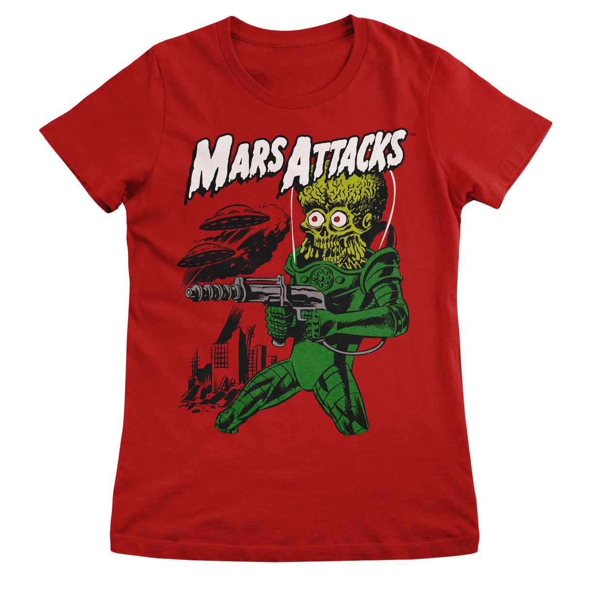 Mars Attacks Girly Tee