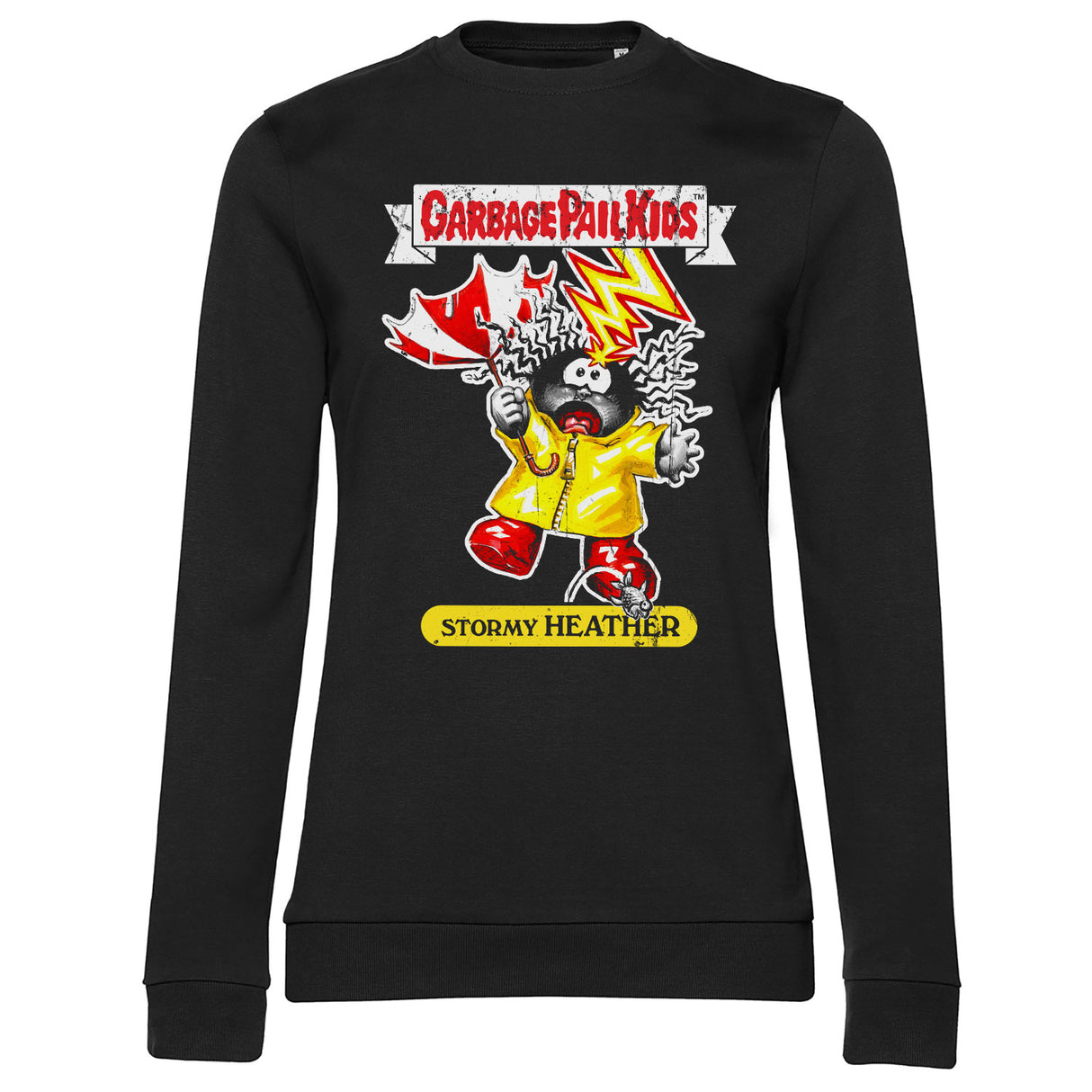 Garbage Pail Kids - Stormy Heather Girly Sweatshirt