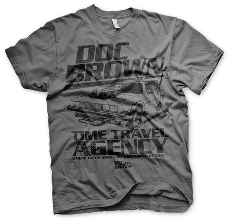 Doc Brown Time Travel Agency T-Shirt