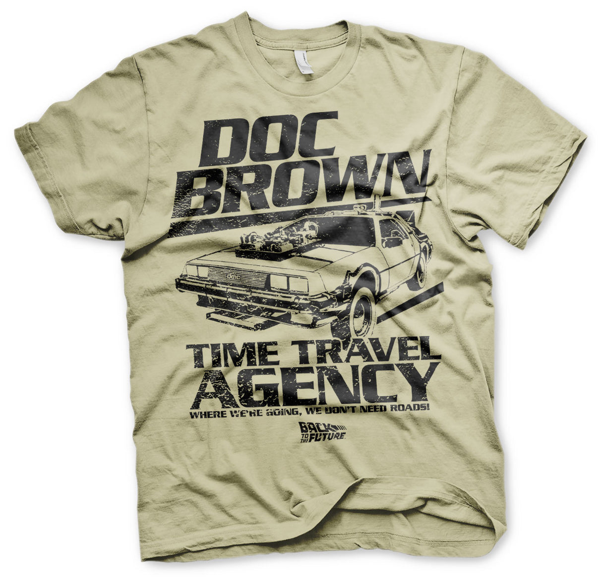 Doc Brown Time Travel Agency T-Shirt