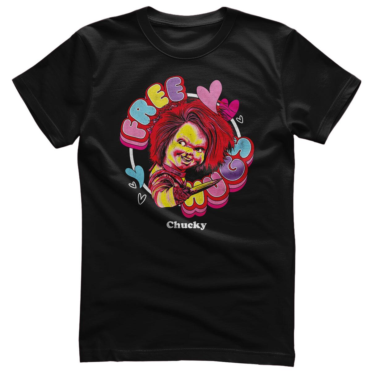 Free Hugs by Chucky T-Shirt