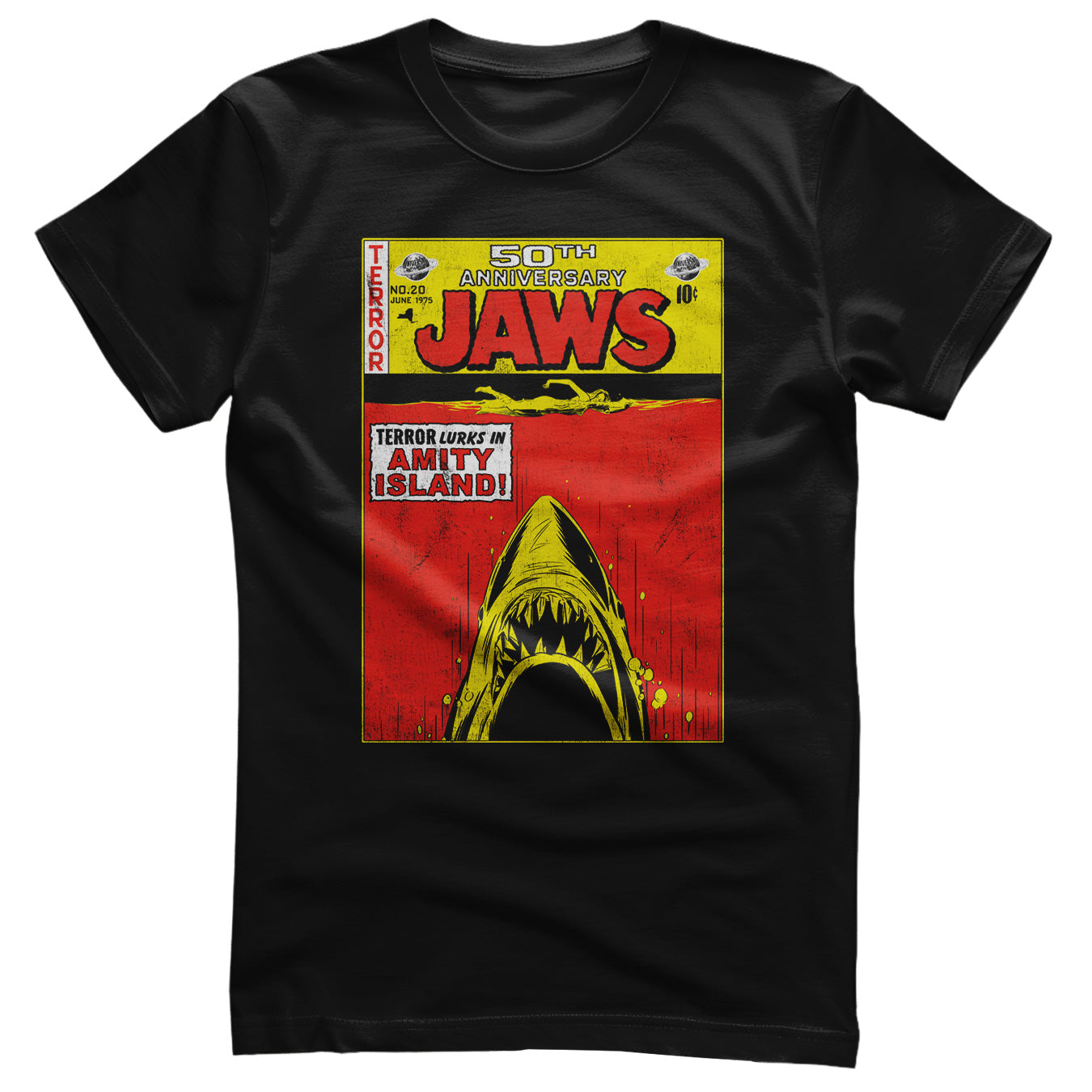 JAWS - 50th Anniversary T-Shirt – Shirtstore